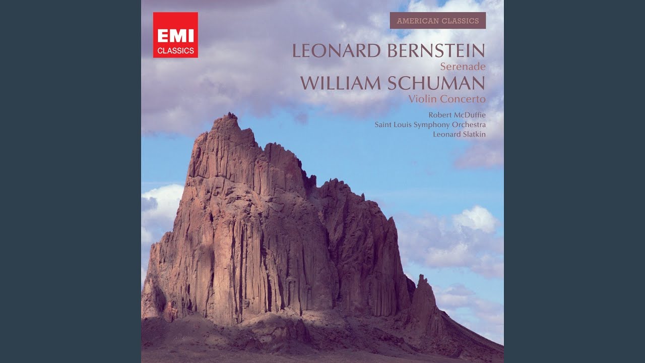 Serenade for Violin, String Orchestra, Harp & Percussion. (After Plato's "Symposium") : I....