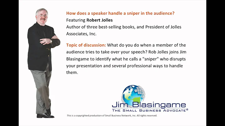 Jim Blasingame with Robert Jolles June 26, 2012