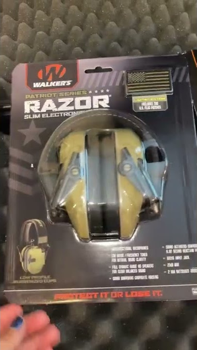 Multicam, Multicam Black, or OD Green? Walker’s ear protections for the range #guns  #review #razor