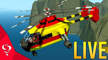 Lets Modify A Mini Helicopter!  -  Live Stormworks: Build and Rescue Gameplay