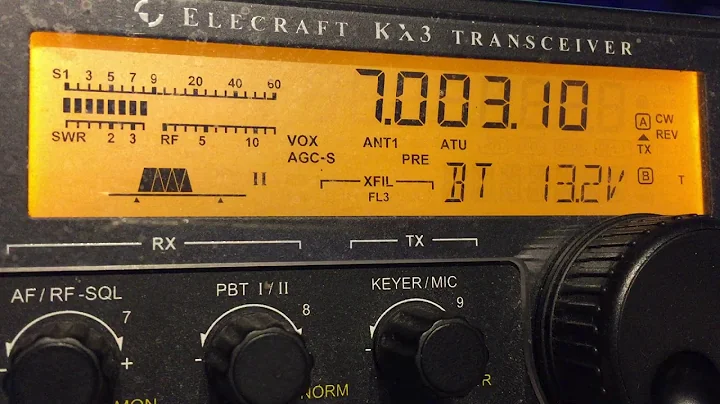 ZL2AGY VS F8BBL qrp 5w à la grayline sur 40m cw