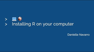 Installing R and RStudio on a Mac