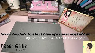 Journaling After 50: The 5 Notebooks Every Woman Needs
