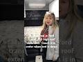 Folding Murphy bed in conversion van