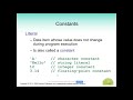 Variables, Comment, Cout, Cin, First Program