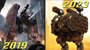 🔥 EVOLUTION of TITANS in War Robots #warrobots #shorts #warrobot