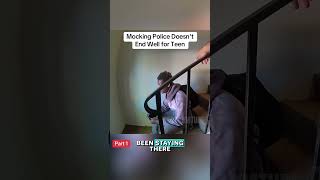 Mocking Police Doesn't End Well for Teen #cops #police #fyp #bodycam