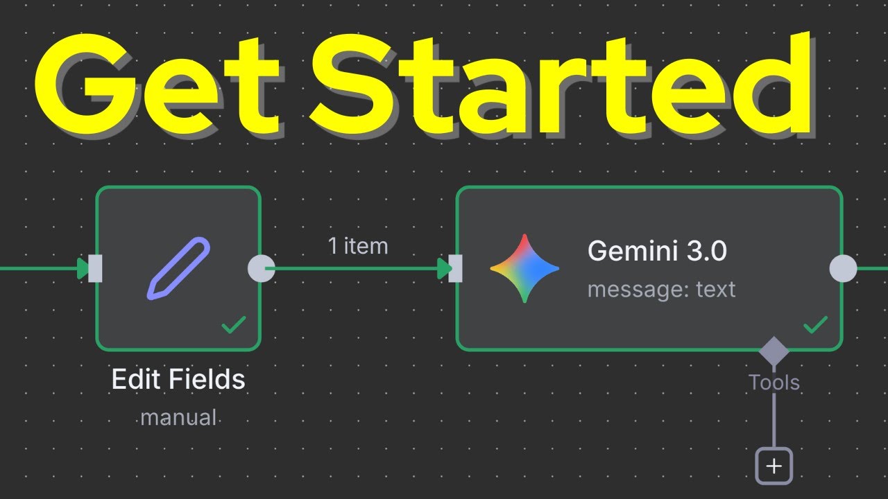 Complete Beginners Guide n8n and Gemini 3 0 - YouTube