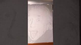 Einstein Face Made Of Cubes At MUNCYT #shorts #spain #sciencemuseum