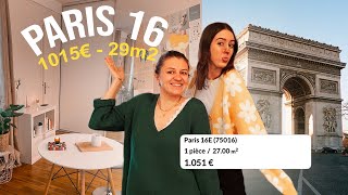 1015€ pour 29m2 à PARIS 16ÈME! (prix de la vie, astuces zéro déchet & minimalisme)