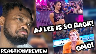 AJ Lee Makes a Shocking Return! Reaction/Review