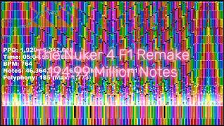 [Black MIDI] The Nuker 4 F1 Remake - 194.99 Million Notes