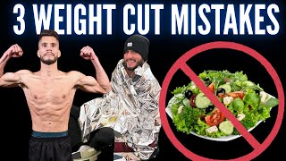 Avoid These Weight Cut Mistakes | Boxing Nutrition