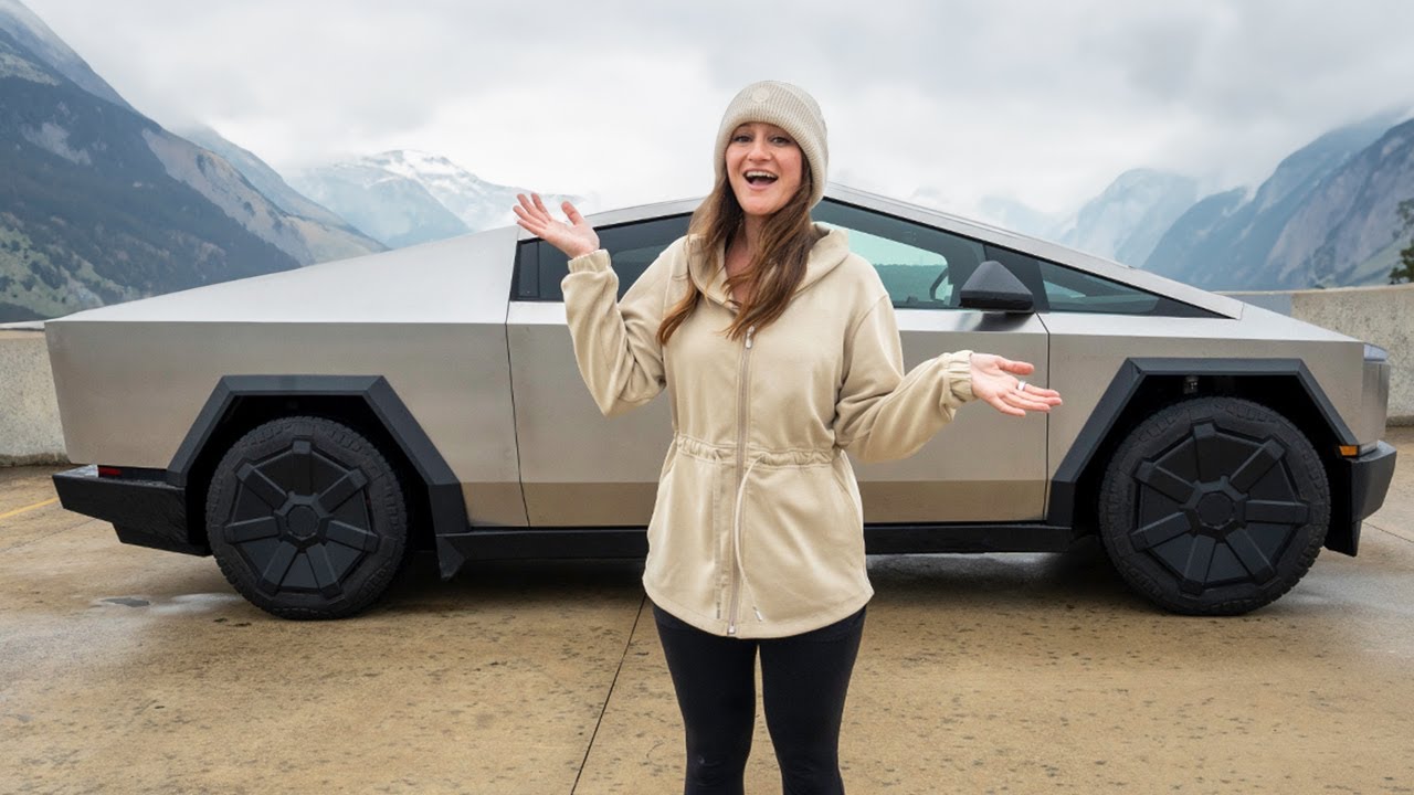 DRIVING THE CYBERTRUCK! - YouTube