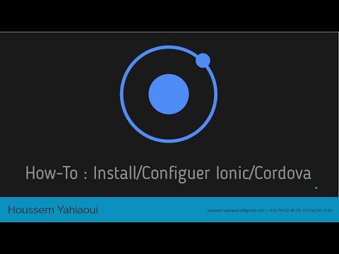 How-To : CODELAB : IONIC/ CORDOVA Lab Configuration
