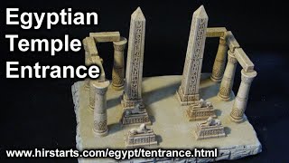 The Egyptian Temple Entrance @hirstarts8327