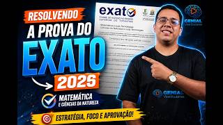 EXATO UFT 2026 | Questão de Função Exponencial resolvida