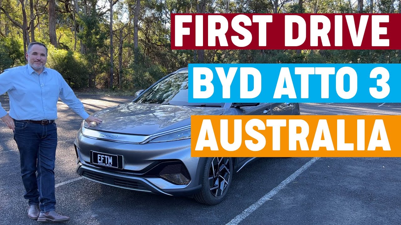 BYD Atto 3 Review - Right Hand Drive and made for Australia