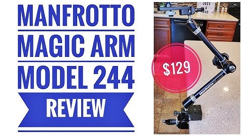 REVIEW & HOW TO PUT TOGETHER MANFROTTO MAGIC ARM MODEL 244 UNBOXING 16mm socket