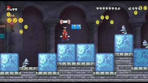 NSMBW 3-C Pre-Boss (LOTAD)