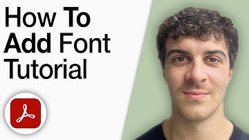 How To Add Font to Adobe Acrobat Tutorial [2025 Full Guide]
