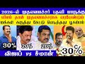 2026 இல் முதலமைச்சர் பதவி யாருக்கு ? thalapathy vijay students meet | seeman | dmk | ops | eps iadmk