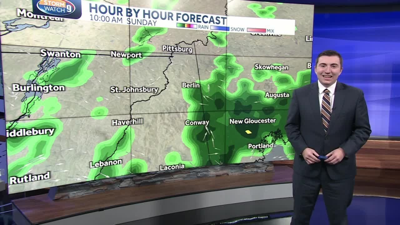Two rounds of wintry weather possible in New Hampshire this week - YouTube