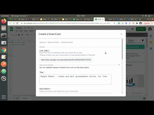 EdCast for sheets demo video