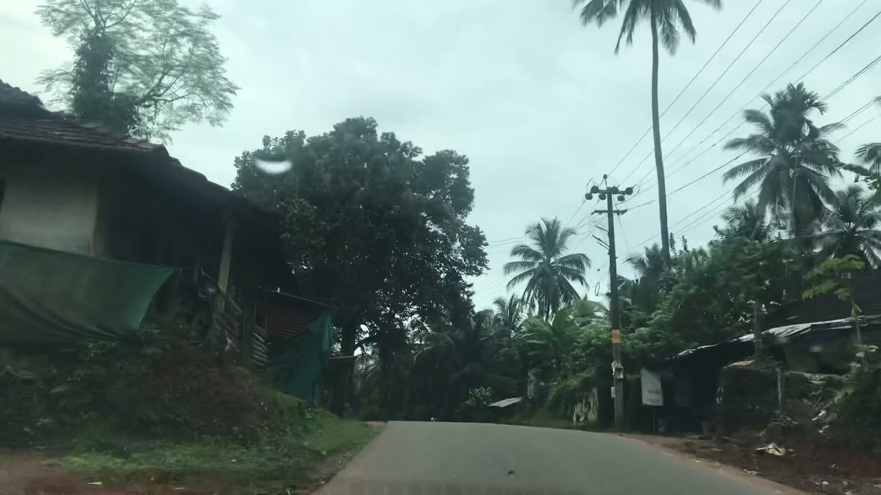 Driving Arimanal to Kalikavu 4K -India