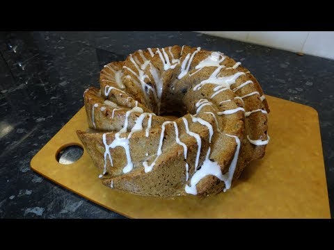 Christmas Fruit Speculaas Spice Bundt Cake