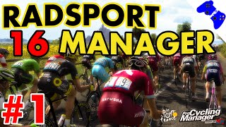 RADSPORT MANAGER 2016 #1 - Le Tour de France! «» Let's Test «» │1440p │ Deutsch