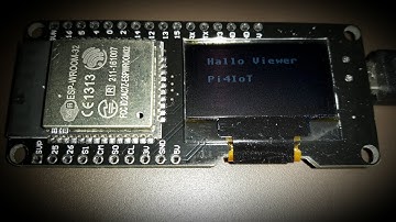 ESP32 Module with OLED  Part #1 - Install MicroPython