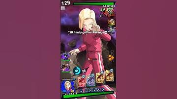ANDROID 18 GOT HER REVENGE ON CELL💀! | Dragon Ball Legends #dblegends #shorts #dbl