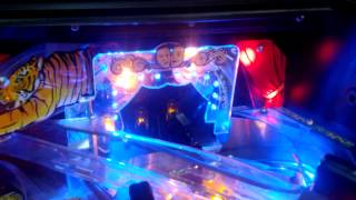 Theatre of Magic Pinball Cabinet light mod PURPLE Dirty Harry Star Trek TNG 