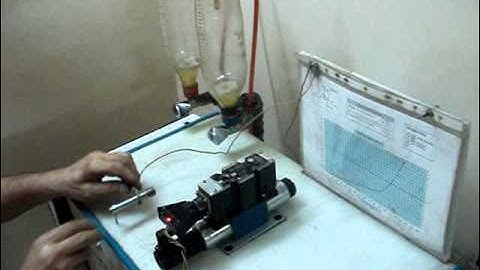 Hydraulic Proportional Valve Test Bench