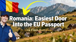Immigration to Romania - Easiest Door Into the EU Passport ! Live from Romania #immigration #travel