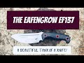Eafengrow ef 137 a beautiful tank of a knife
