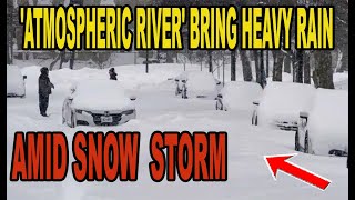 'Atmospheric River' Dumps Heavy Rain, Snow Across California. #fallbrookhoustonnews