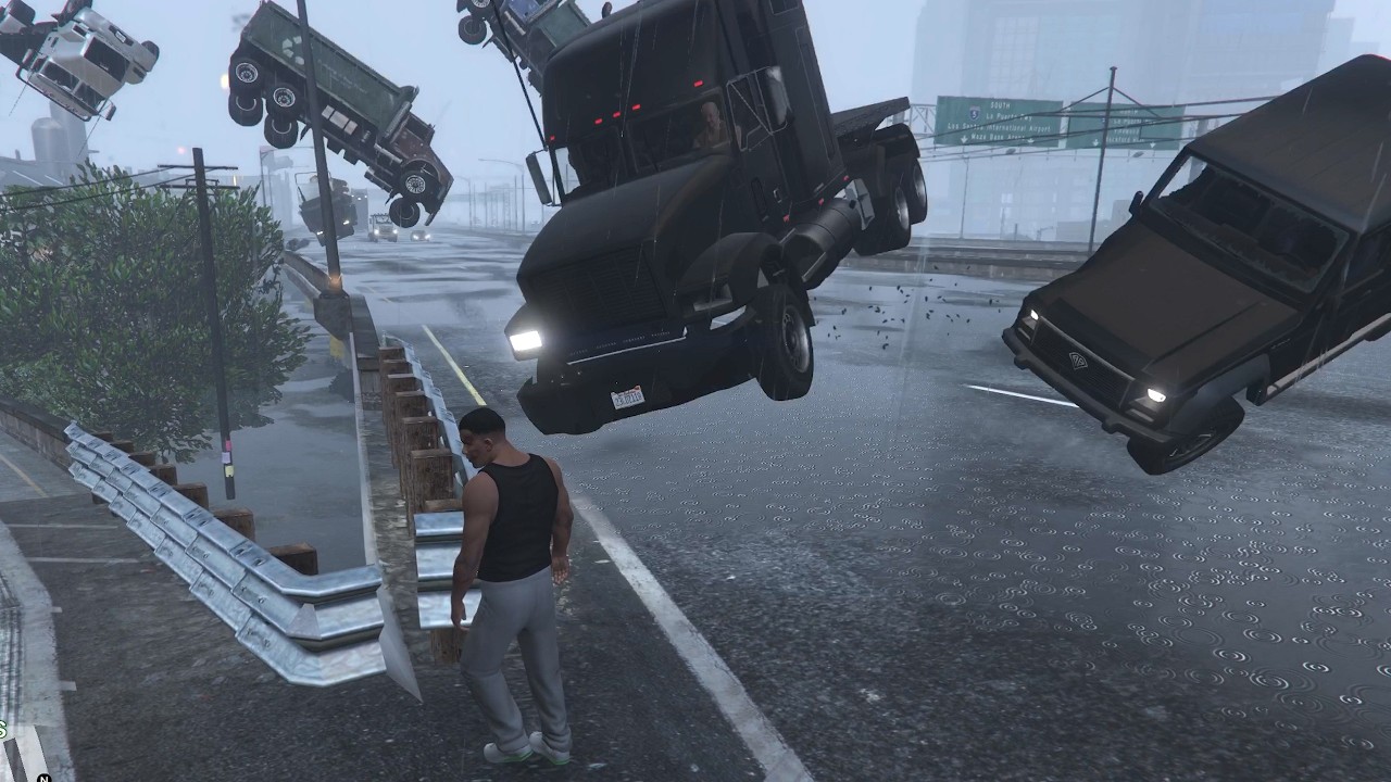 GTA 5 but the traffic is 9999999% FASTER