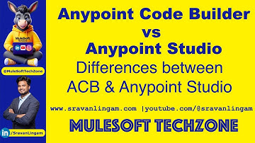 Anypoint Code Builder vs Anypoint Stuido  | #ACB #mulesoft #salesforce #acbvsanypointstudio