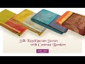 Colorful pure silk kanchipuram sarees  jolly silks  kerala