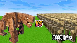Mutant D-Rex vs 1000 Husks