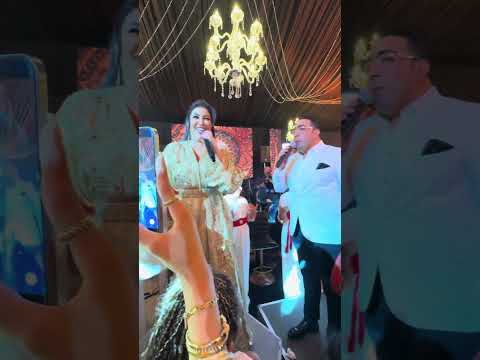 الفنان غنينو مع الفنانة دنيا باطمة نايضة شطيح شعبي أعراس مغربية 