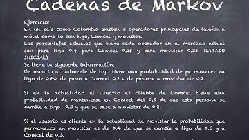 Ejercicio Cadena De Markov fjag