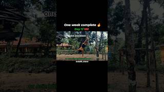 Day 7/100 Baki hanma workout 🎯#hardworkworks #sports #hybrid athlete