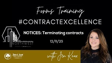 Contract Termination Notices: Balancing Rights and Obligations with Jen Knox