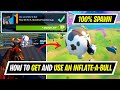 Use an Inflate A Bull Fortnite - How to get NEW Inflate A Bull in Fortnite