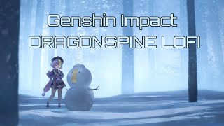 Genshin Impact Dragonspine Lofi | Extended 1 Hour Genshin Impact Snowflake 1.2 Lofi Hip Hop