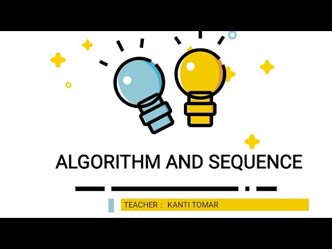 Algorithm and sequence #computer #Class3 #computerscience