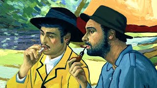 التحقيق في وفاة اشهر رسام في العالم واكتشاف اخطر التفاصيل ملخص فيلم loving vincent